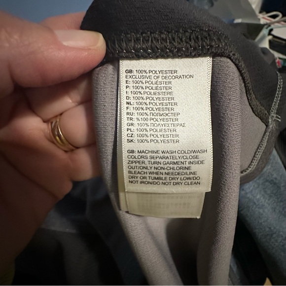 The North Face Men Ambition 1/4 Zip Pullover Jacket Lightweight Large - Picture 12 of 13